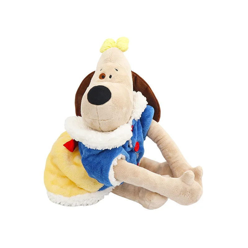 Puppy Car Tissue Holder Cute Plush Dog Doll Seat Back Hanging Armrest Box Paper Drawer Storage Bag Interior Decoration Cartoon