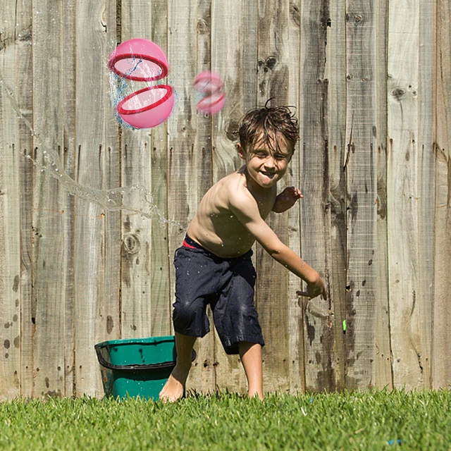 50mm Magnetic Water Bomb Splash Balls Soft Self-Sealing Pool Water Balloons Outdoor Pool Beach Play Party Water Fight Games 4
