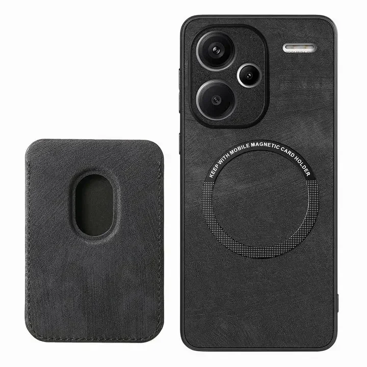 2-in-1 Detachable Leather Back Cover Case