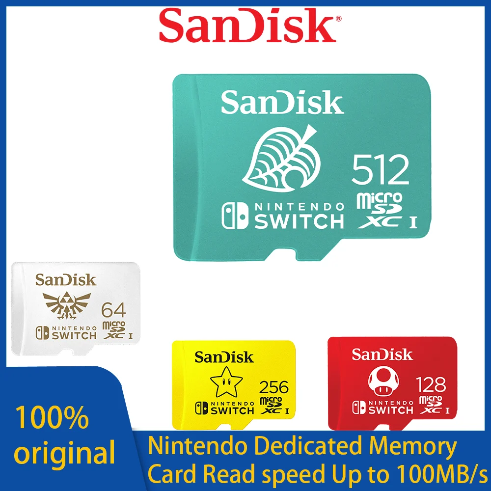 NintendoSwitchmemorycardSanDiskTFcardgamededicatedmemory