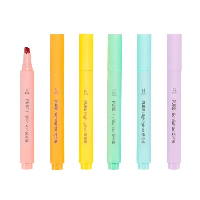 Pastel Macaron Highlighter Pens 5