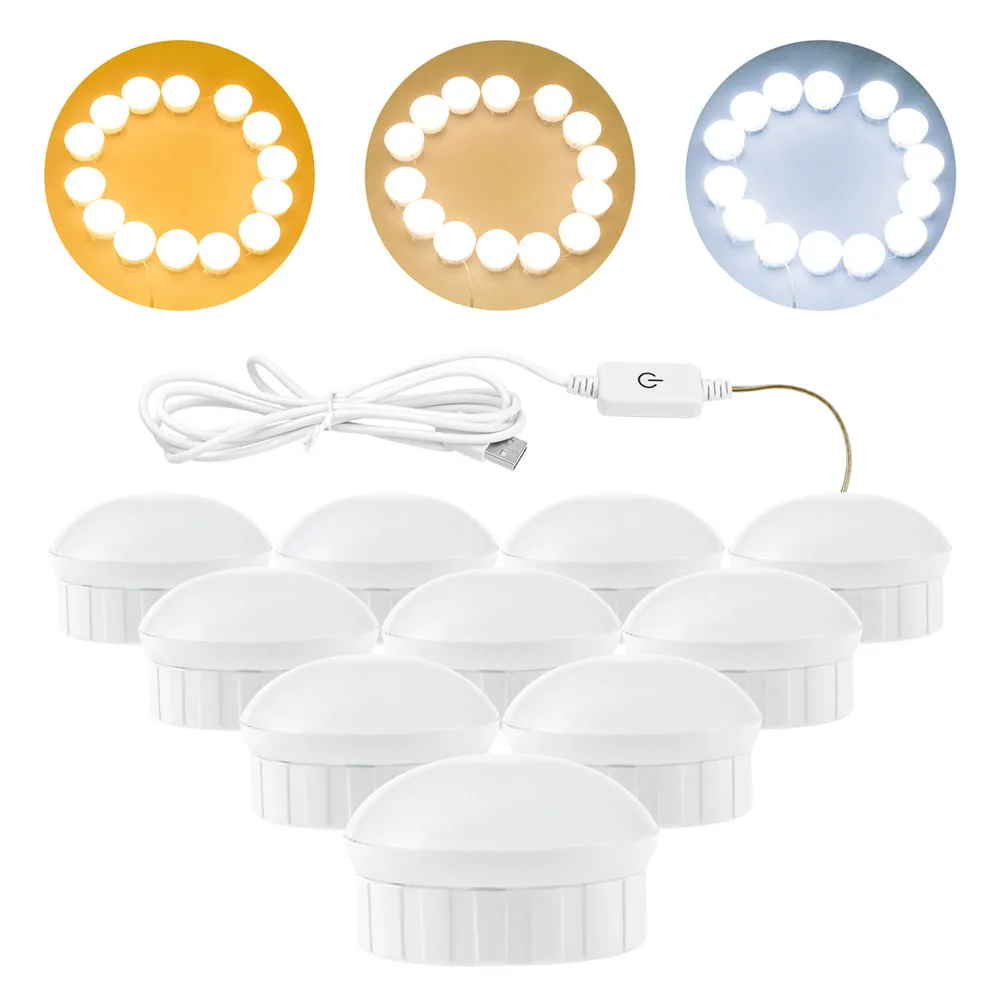 Led Vanity Mirror Makeup Usb Led Lamp Makeup Mirror Vanity Mirror