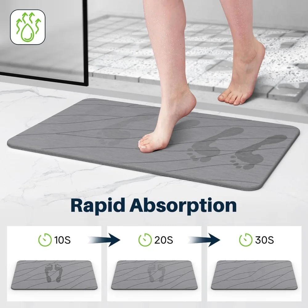 Diatomaceous Bathroom Mats 4