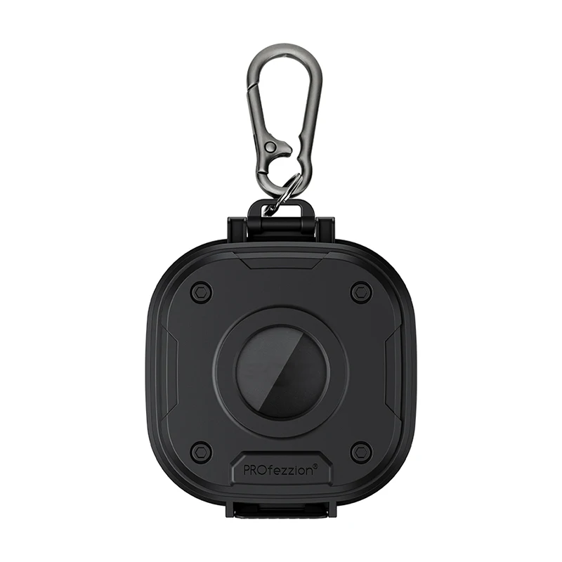 PROfezzion Hard Case For Shokz OpenFit 2 Headphones - Shockproof, IPX5, With Carabiner