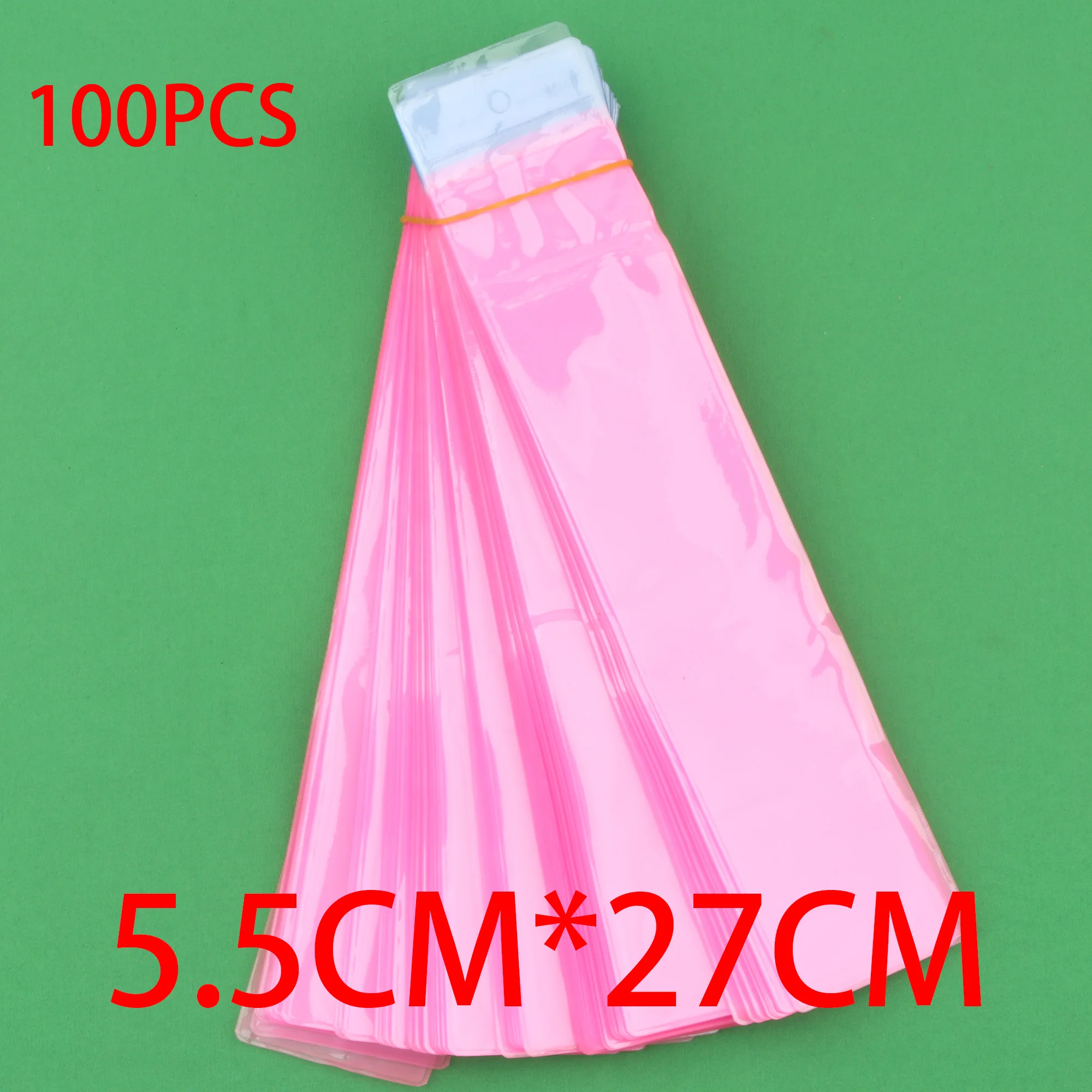 100 pcs/lot Plastic Bag Watches Blue Pink Watch Packaging