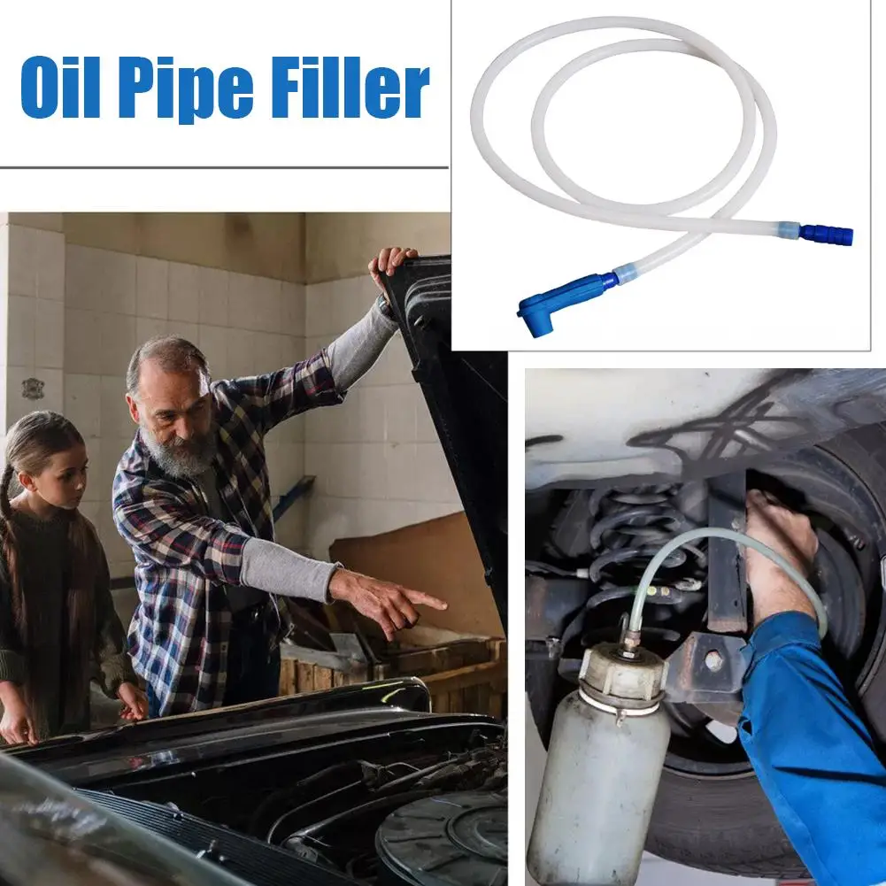 Car Brake Oil Changer Connector Emptying Tool Oil Pumping Pipe Brake Replacement Tool 50cm Car Vehicles Accessories