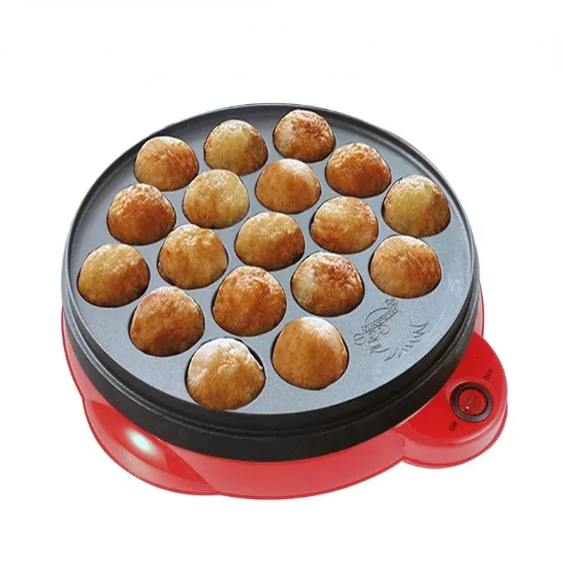220V Chibi Maruko Baking Machine Household Electric Takoyaki Maker Octopus Balls Grill Pan Professional Cooking Tools cake maker 3