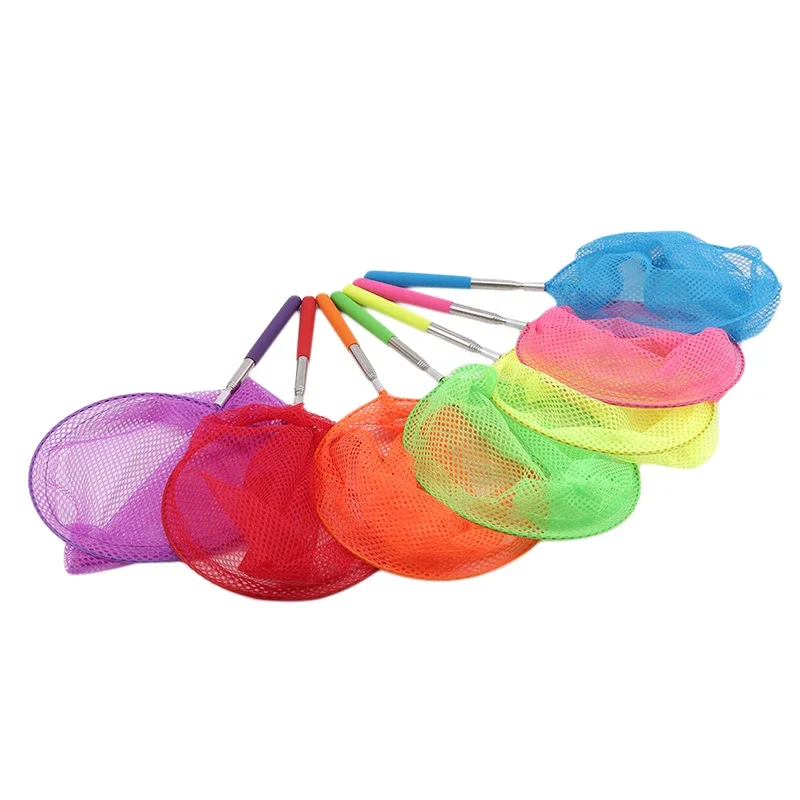 New Retractable Fishing Net Insect Butterfly Dragonfly Outdoor Portable Children Fun Game Toys Fishing Landing Net Fishing Net