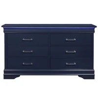 CHARLSTON BLUE DRESSER WITH LED 1