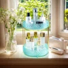 Rotating storage box, high capacity 2/3 layer storage box suitable for skin care products, cosmetics, lipstick, perfume storage 1