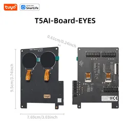 AI Toy Maker Kit with Voice & Screen Capabilities | Open - Source SDK | Official Shipping | Build Smarter (T5AI - Board - EYES)