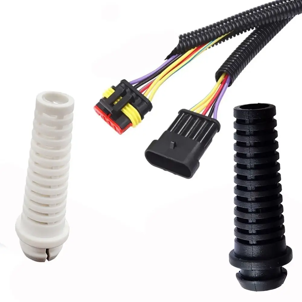Description Picture 6 of itemCable Gland Strain Relief Boot Cord Protector PVC Wire Cable Sleeve Drill Cable Wire Protection Sleeve Wiring Accessories