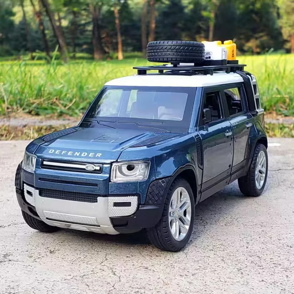 1:24 Land Rover Defender Model Car Toy Alloy Diecast Metal SUV Car ...