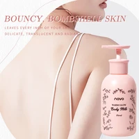 Lotion pour le corps parfumée à la rose et crème hydratante pour le visage avec acide hyaluronique et Nicotinamide, humidité et hydratation, fraîche et non grasse 4