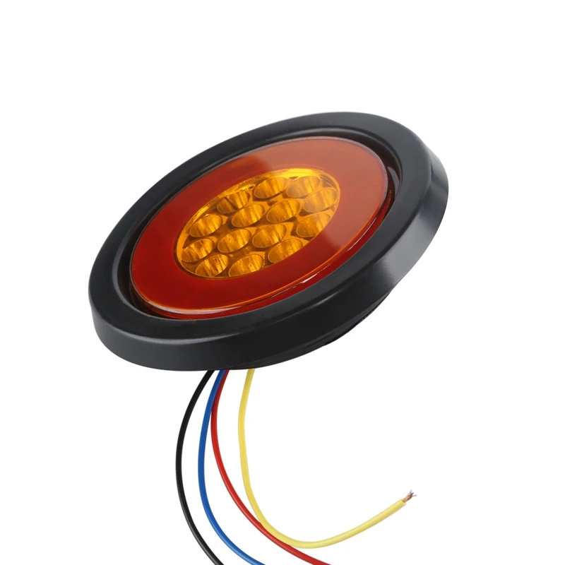 

12-24V Retro Round Light Vehicle 32LED Tail Light Back-up Reverse Lamp