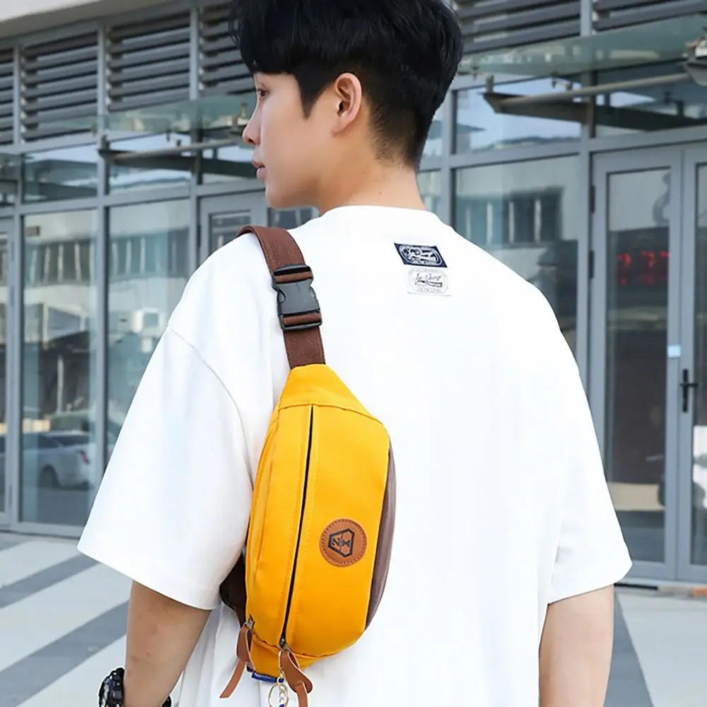 Large Capacity Crossbody Bag Functional Waistpack For Men_voghion.com