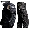 New Tactical Hunting Suit Outdoors Training Durable Breathable Camo Set Waterproof Quick Drying windproof Combat Two Piece Set 1