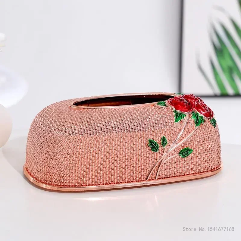 Acrylic Waterproof Tissue Box, Creative Light, Luxury, Living Room, Bedroom, Hotel Decoration, Home, Tea, Dining Table, 1Pc