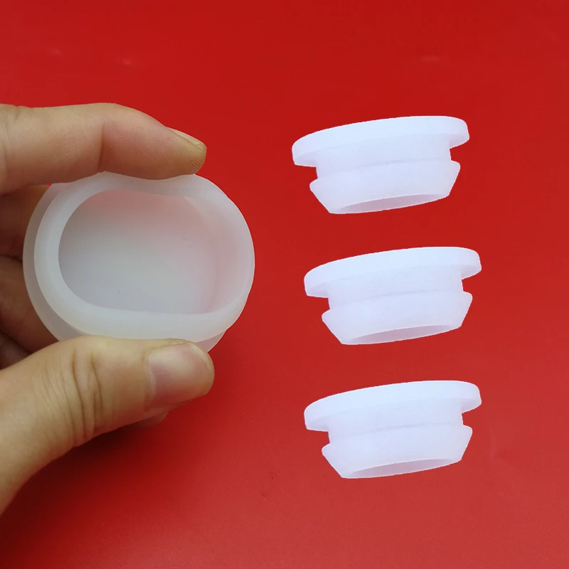 26mm-60mm Silicone Rubber Snap-on Blanking Bore Plugs Hole Stopper Round Tube Pipe End Caps Sealing Dust-proof Waterproof silicone rubber plugs silicone tube caps rubber end cap