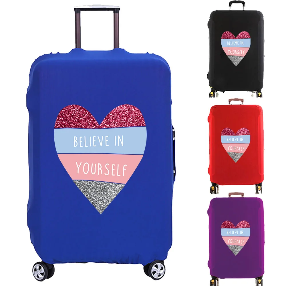 Travel Luggage Cover Galaxy Pattern Elastic Suitcase Protector Washable  Baggage Covers Fits 18-32 inch