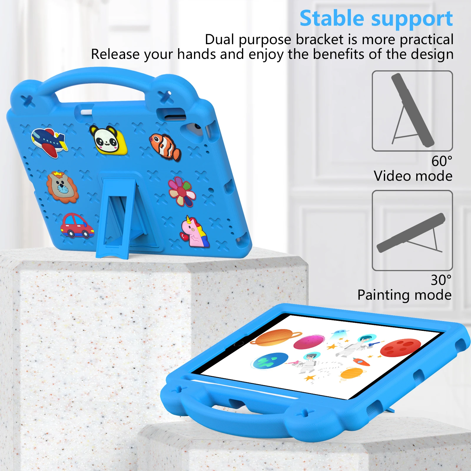 For IPad 10 10th 2022 Case EVA Cover For IPad 10.2 7th 8th 9th Pro 11 2018 2021 Mini 6 5 4 3 10.5 Air 2 9.7 6th 2018 Air4 2020_voghion.com
