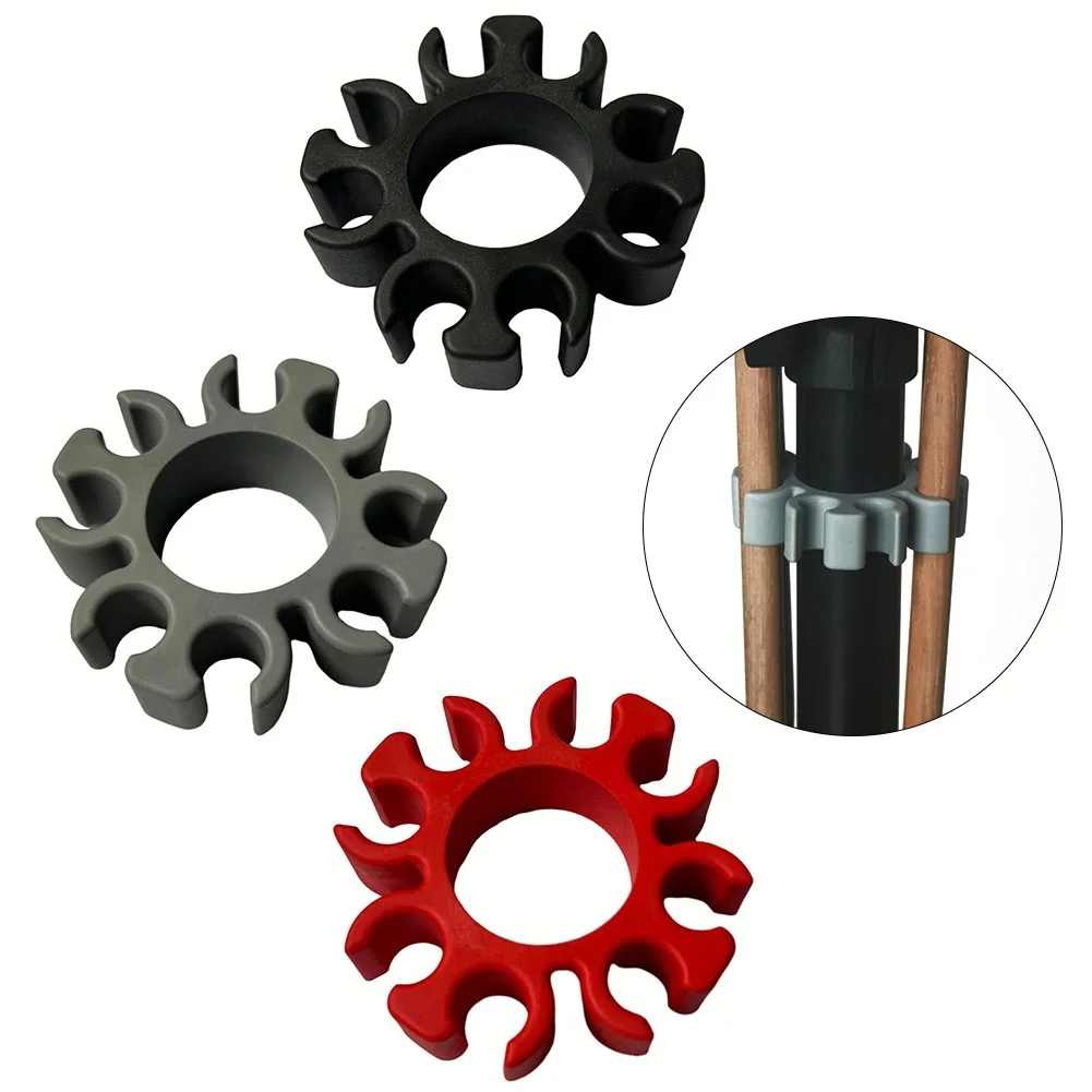 

1pc Drum Stick Holder Clip Silicone E Drum Stick Holder Drum Stick Clips For Musical Instruments Percussion Accessories