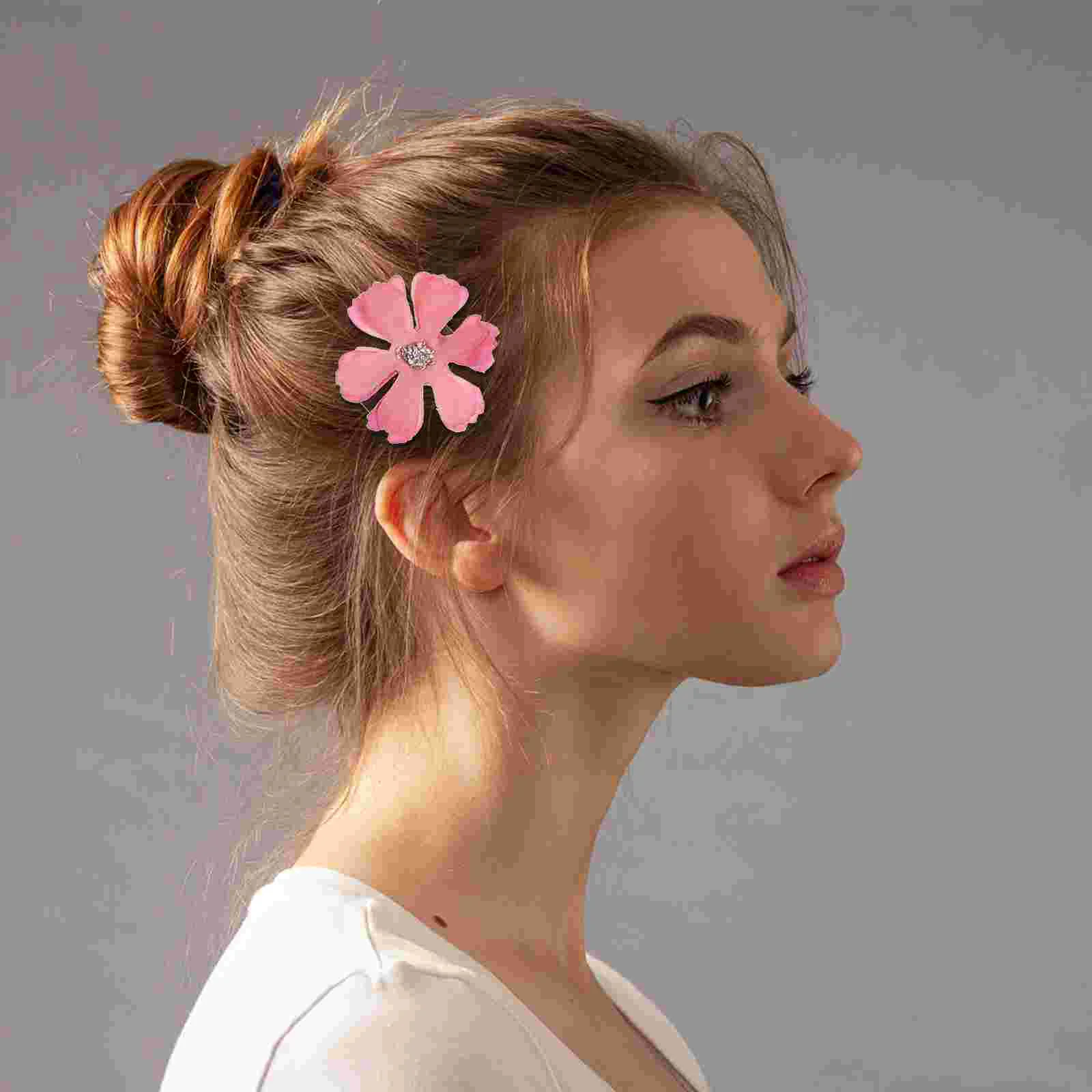 

18 Pcs Flower Hairpin Clip Clips for Kids Headgear Womens Bride Girls Metal Child Suits