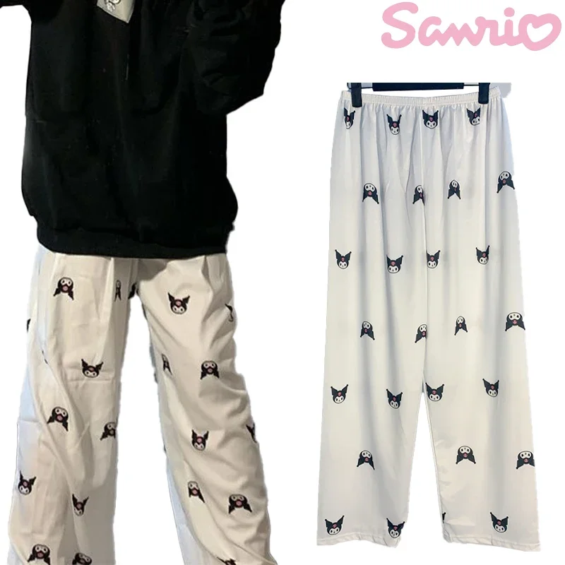 

Sanrio Kuromi Pachacco Sleeping Trousers Female Autumn Cartoon Student Cartoon Mosquito Proof Pants Dormitory Leisure Trousers