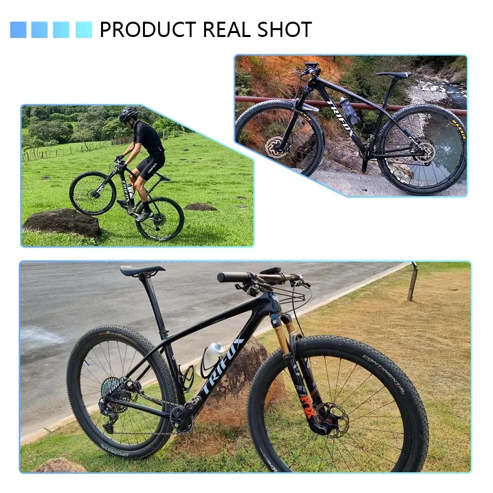 TRIFOX Ultra Light 29er Hardtail MTB Frame Full Carbon Fiber T1000