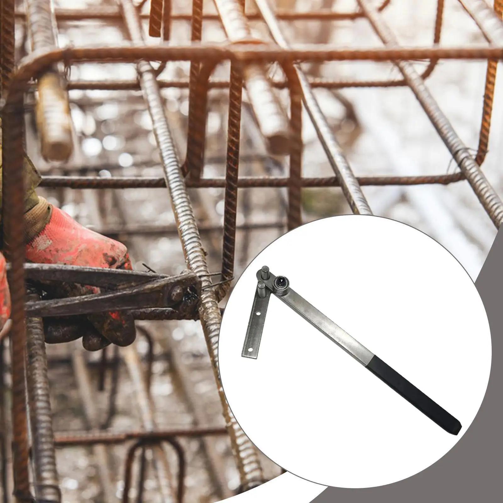 Steel Steel Bender Bending Tool Garage Household Rods Manual Bending Machine