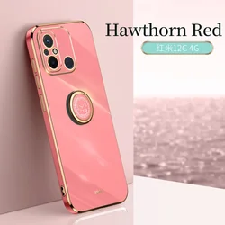 Custodia per telefono quadrata in silicone elegante e placcata
