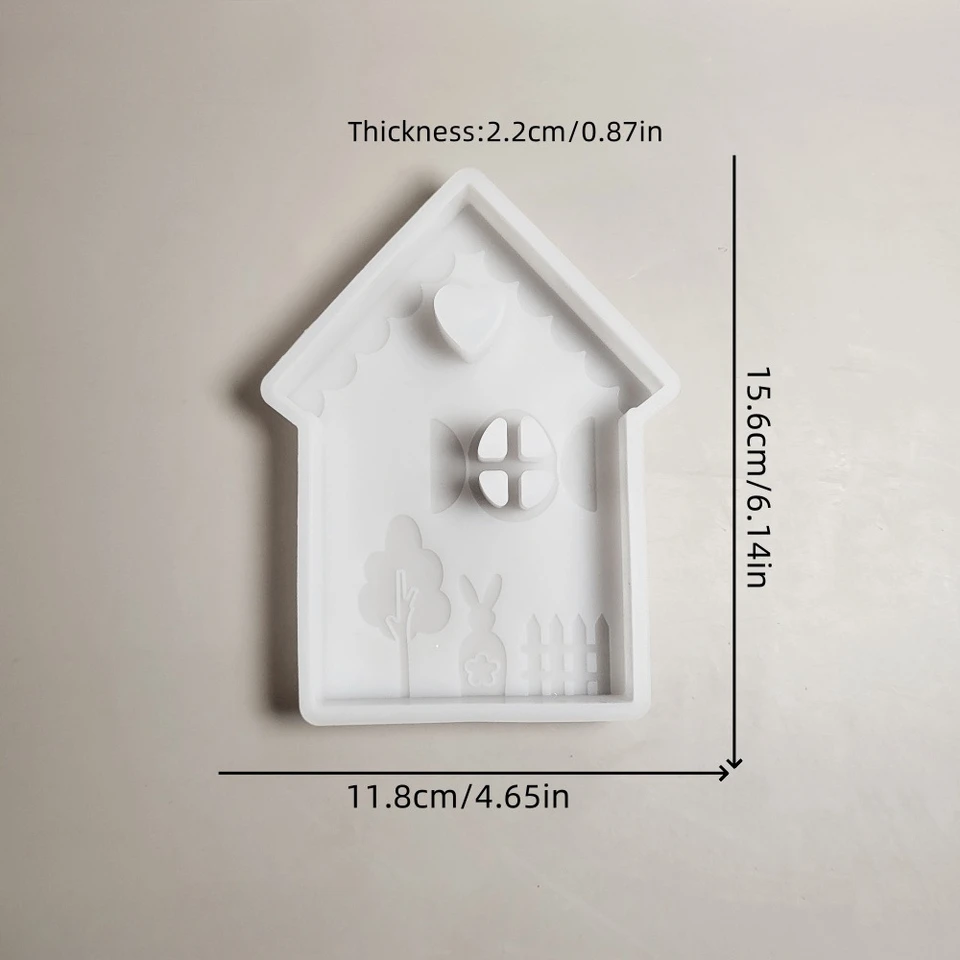 Stampo in silicone Casetta - Mondo Fai da Te