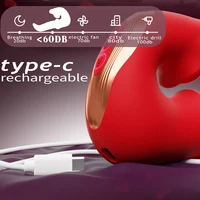 3 IN 1 Zunge Schaukel Tease Vibrator Mund Beißen Klitoris Nippel Stimulator Klitoris G-punkt Vergnügen Werkzeuge Sex Spielzeug für Frauen Paare 6