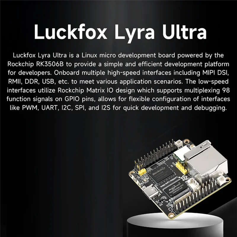 Luckfox Lyra Ultra W Luckfox Lyra Ultra Linux 개발 보드 Lyra Ultra W 개발 보드