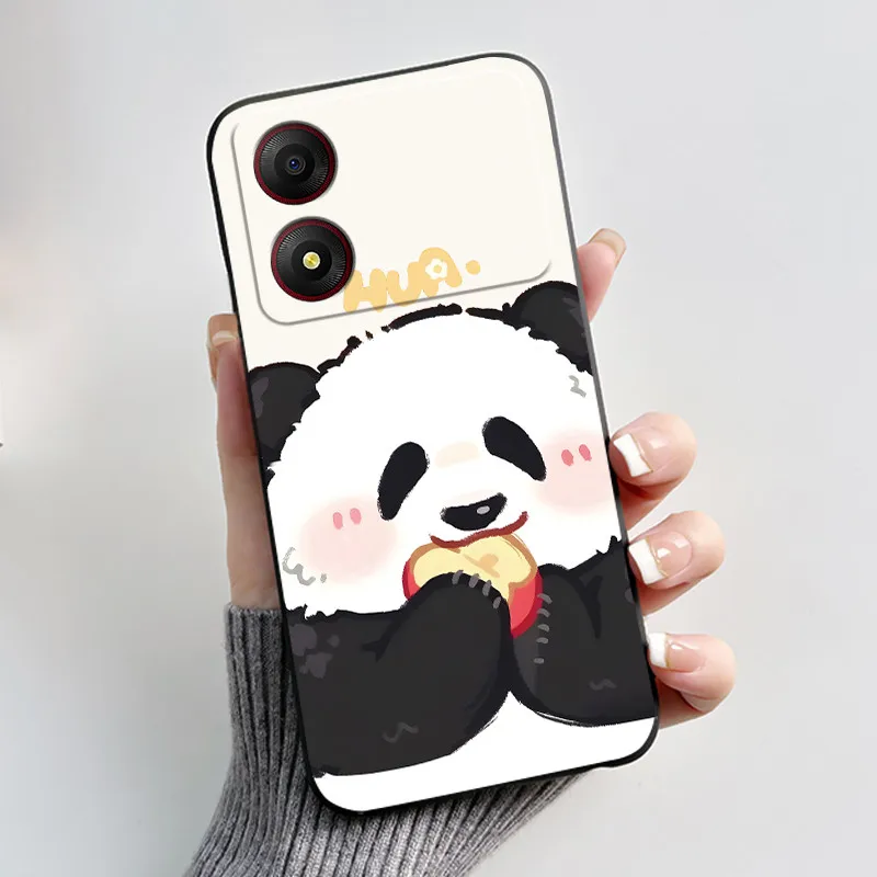 Cute Love Rabbit Cartoon Soft Silicone TPU Phone Case - Fun and Stylish Back Cover