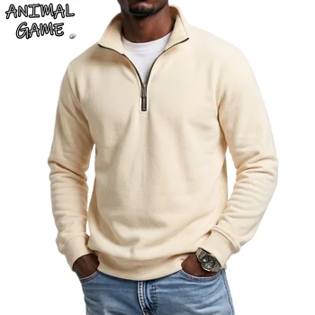 Men's Quarter Zip Sweatshirt 1