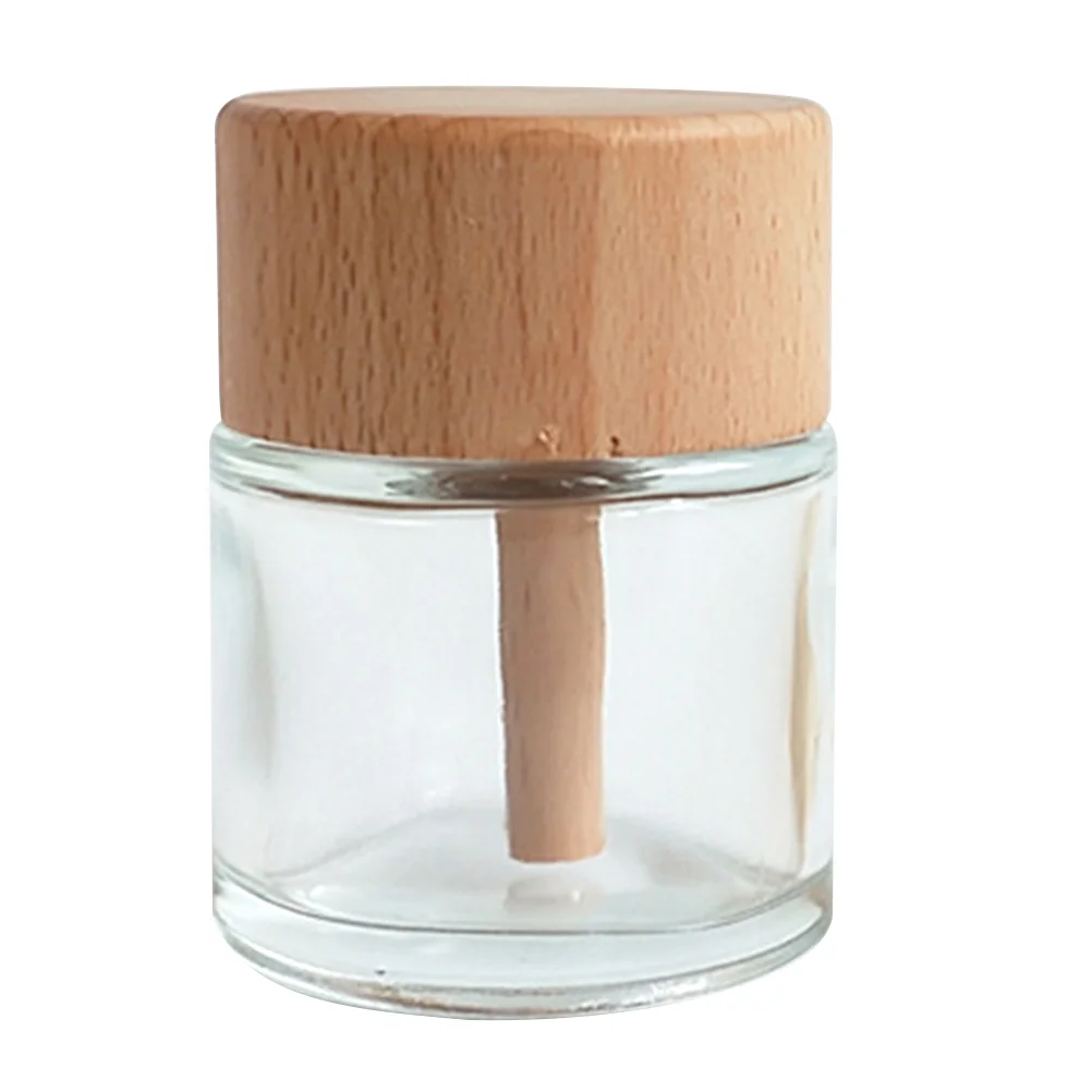 Aromatherapy Bottle Empty Diffuser Wooden Volatile Reed Air Cylindrical Bedroom Glass Essential Oils Diffusers cool mist humidifier hul233w white diffuser air humidifier jellyfish oil diffuser essential oils cloud humidifier bedroom esse