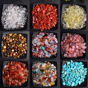 50/100 г натуральные камни, кристаллы гравия, кристаллы, кварцевые минералы, восстанавливающие растущие образцы агата, драгоценные камни, домашний декор для аквариума