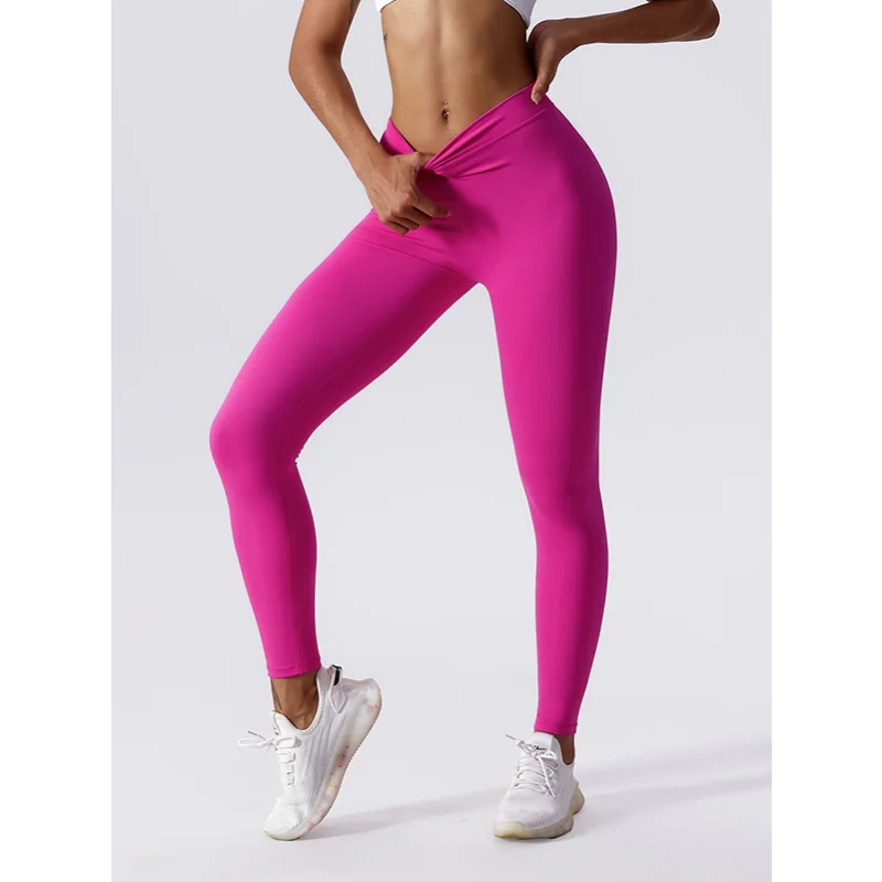 

Gymdolphins 2023 Summer New Female Tight Fitting Fitness Yoga Pants Outdoor Running Quick Dried Elastic High Waist Sweatpants