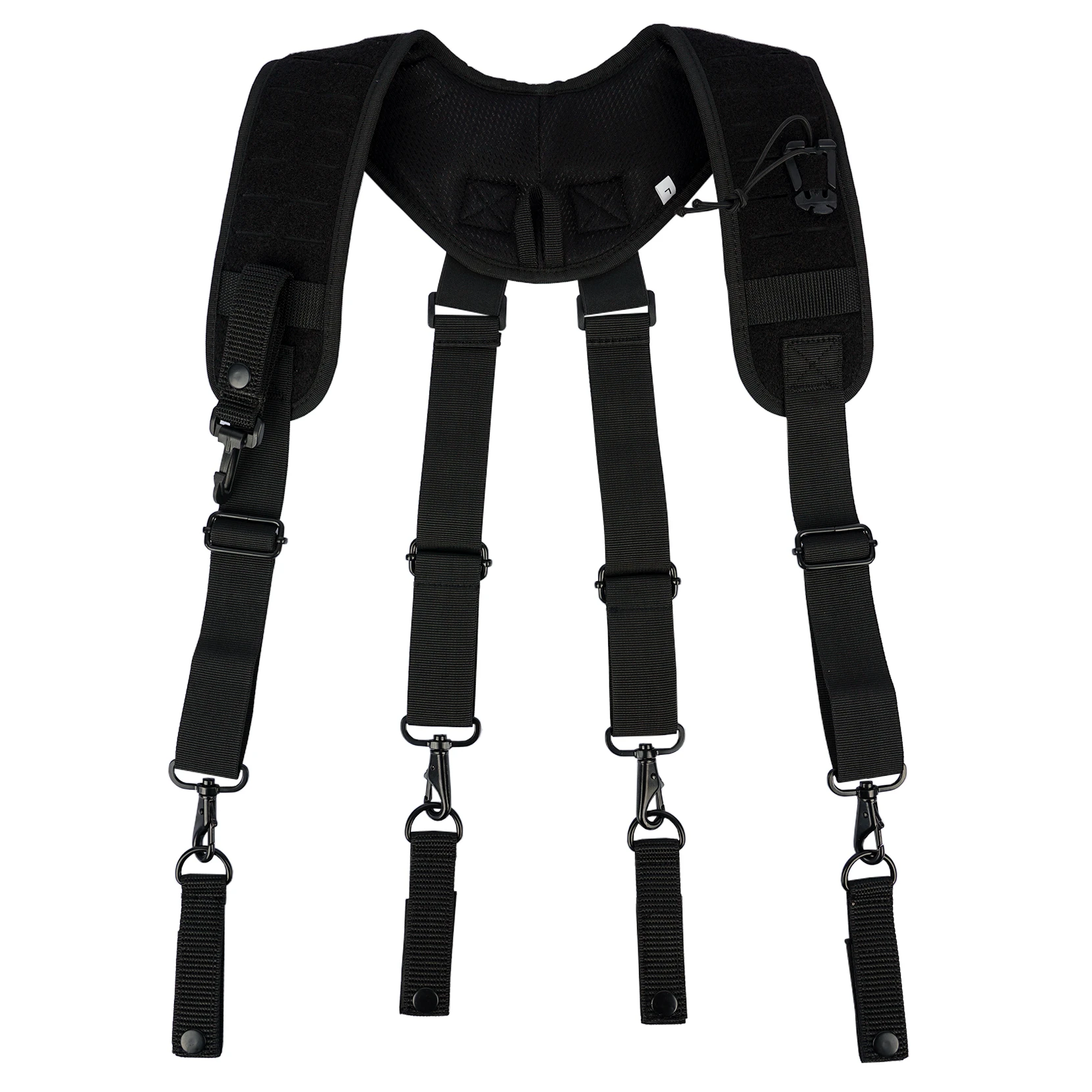 Equipage Metal Hook Police Suspender X Type Tactics Braces New Tactical