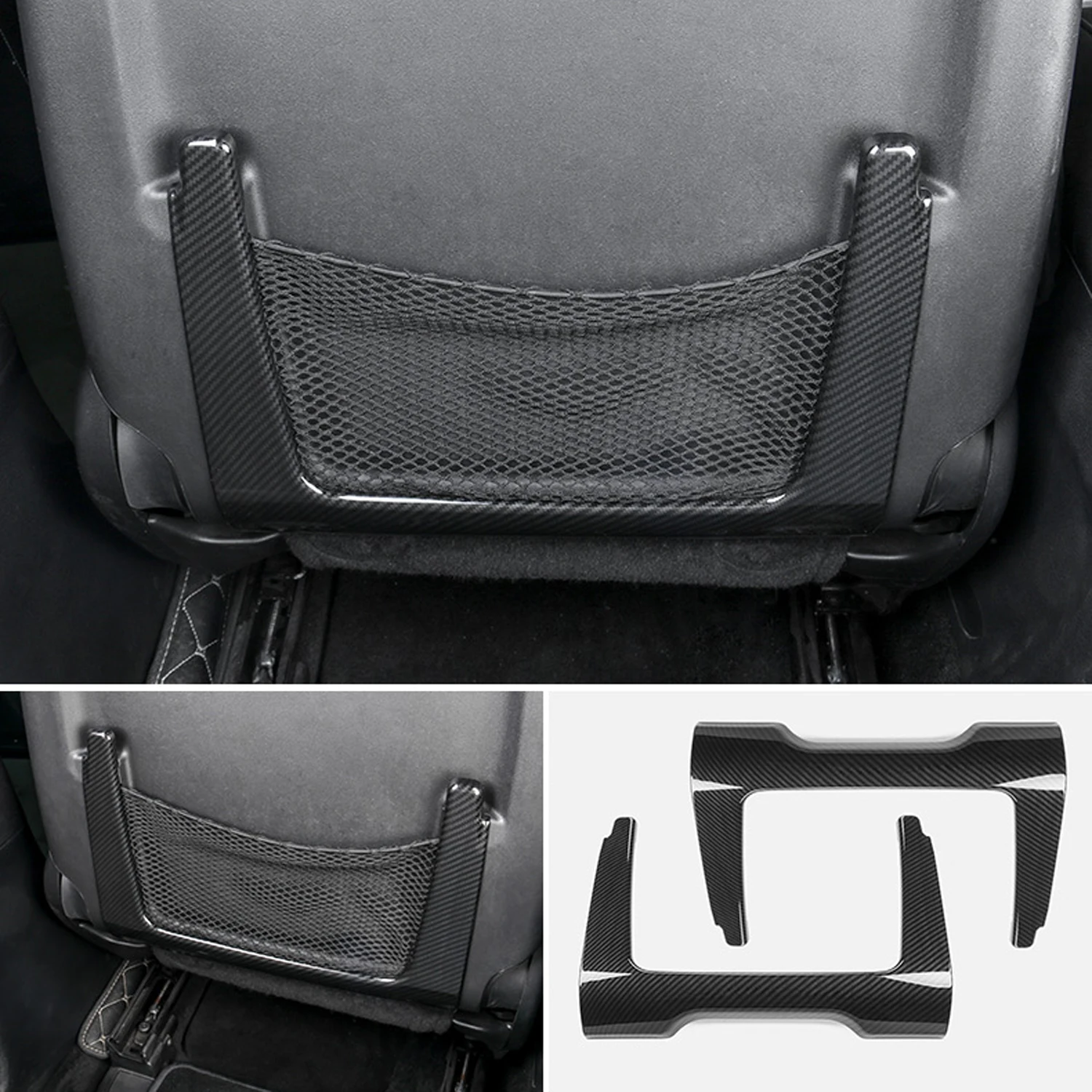 Fit For Dodge Durango 2011 2022 Car Accessories ABS Plastic Carbon Car