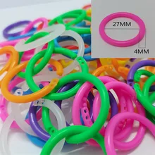 

Color open book ring Plastic book ring Single buckle Double buckle Plastic binding ring Clamp ring Flip buckle ring