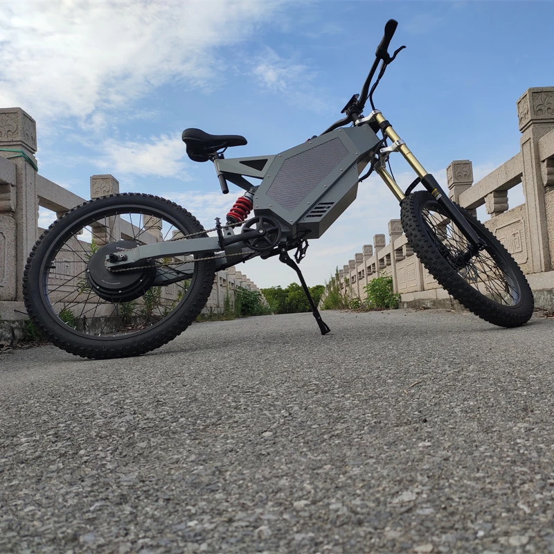 New Type 72V 5000W Powerful Electric Bike with QS Motor Sabvoton Controller 26 Inch Tire