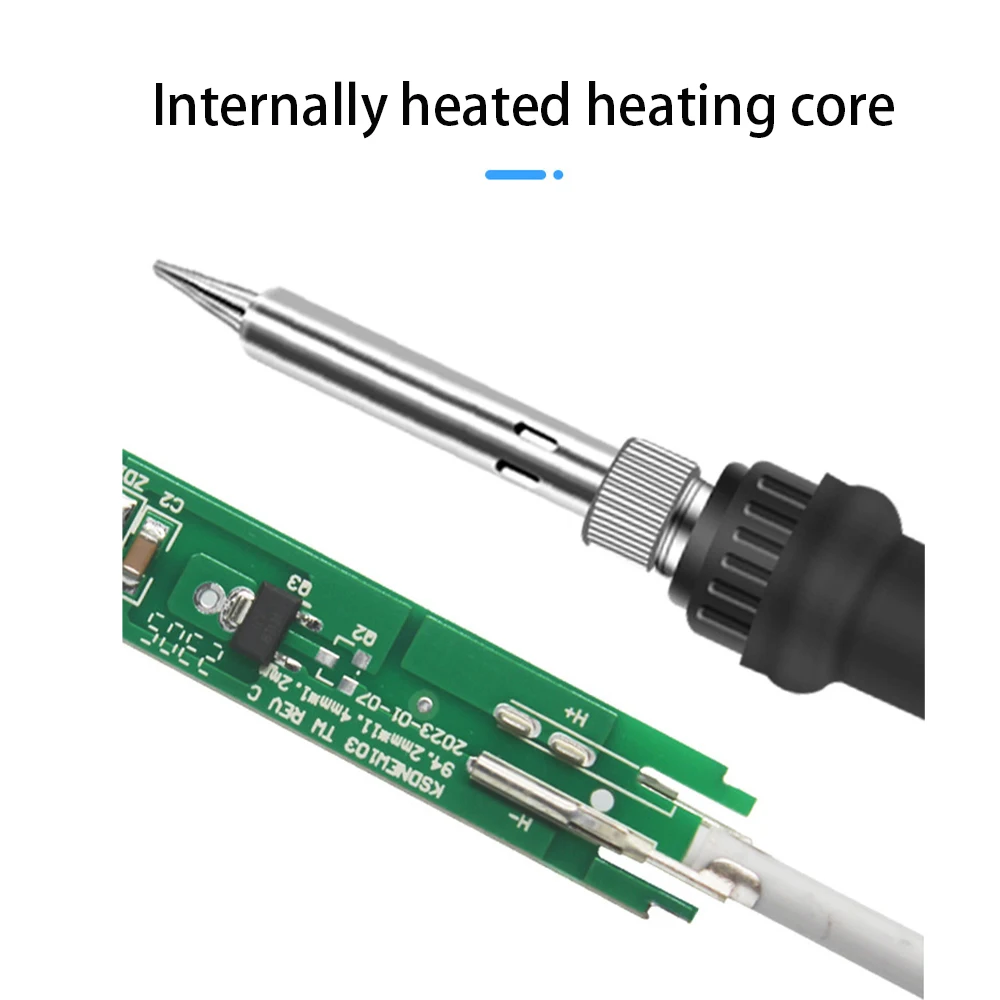 Soldering Iron 220V/110V Adjustable Thermostatic 60W Internal Heating Electric Pen