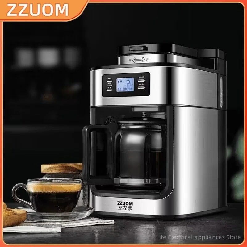 ZZUOMElectricAmericanCoffeeMachinesFullyAutomaticFreshlyGround