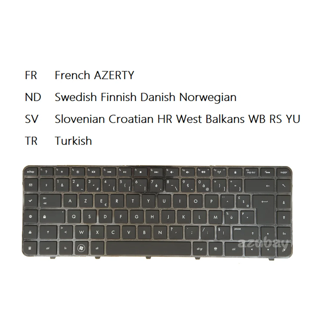 

Клавиатура с подсветкой для HP LX6