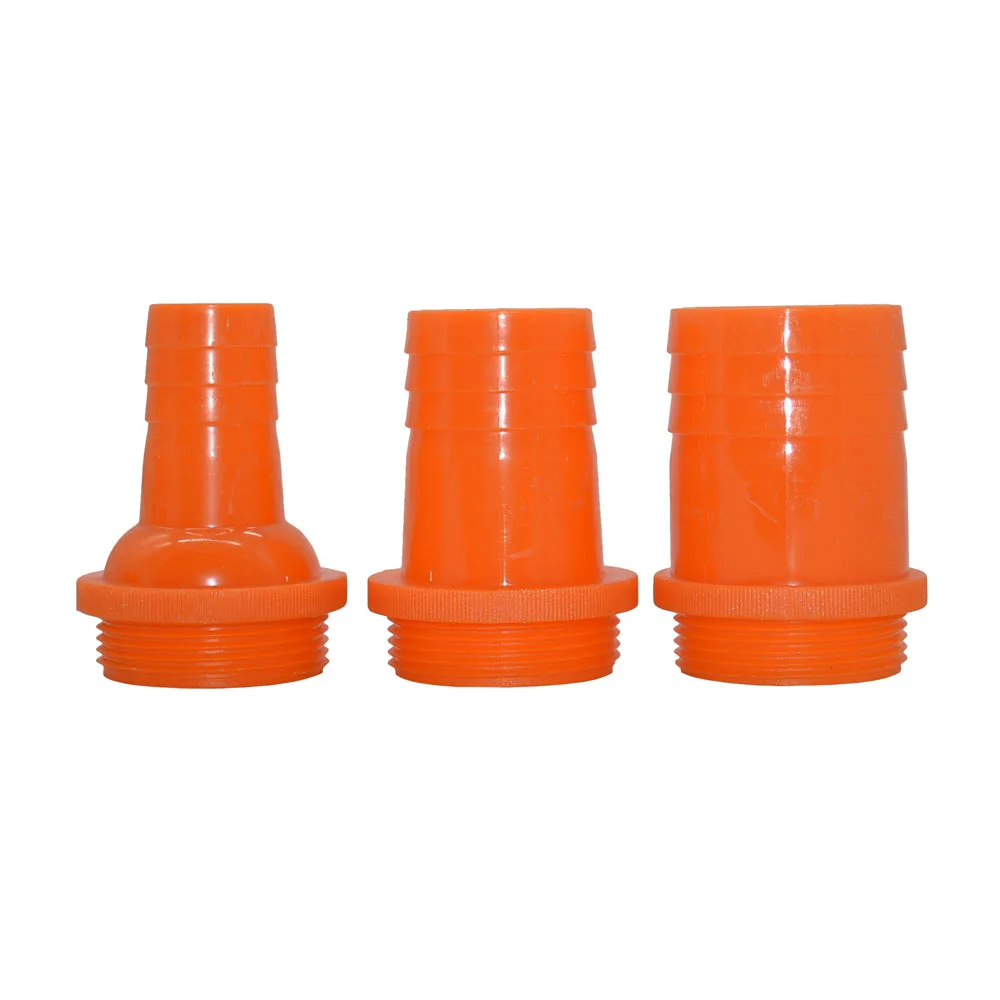 

25-86mm Hose Barb Male Thread Connector With 1.2 1.5 2 2.5 3 Inch Thread Plastic Hose Fittings Garden Irrigation Pipe Coupler