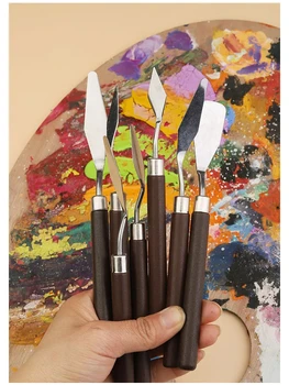 Watercolor Painting Scraper Set 7