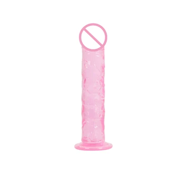 3 Size Translucent Soft Jelly Big Dildo Realistic Fake Dick Penis Butt Plug Sex Toys for Woman Men Vagina Anal Massage 5
