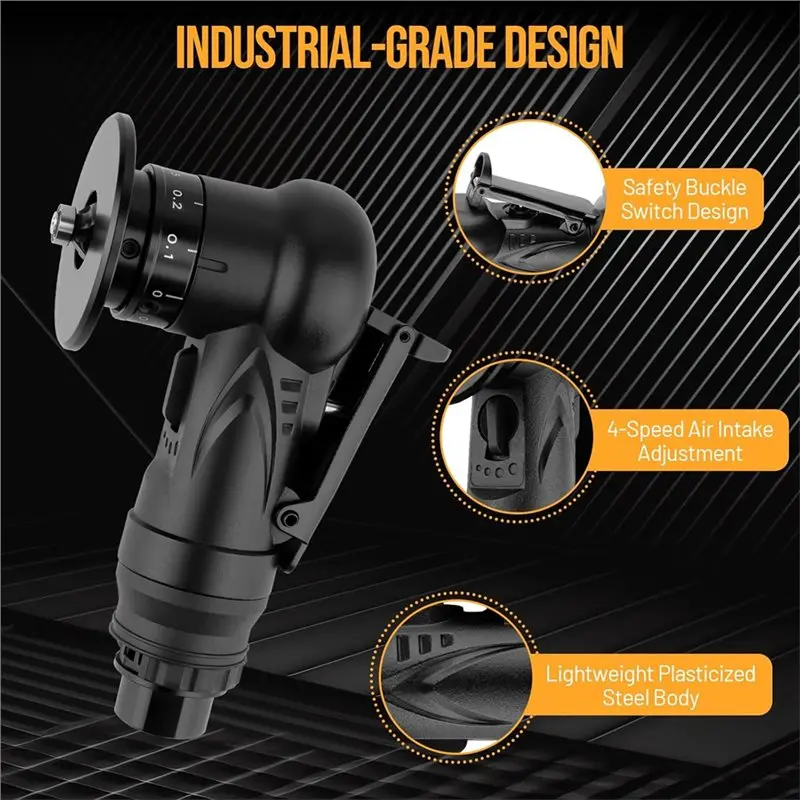 Mar.Air Chamfer Tool 6개의 C-앵글 및 6개의 R-앵글 블레이드가 있는 공압식 챔퍼링 도구, 업그레이드 버전